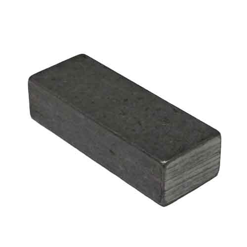 RKSSTL012X010PL 3/4" X 1/2" X 2-1/2" Rectangular Key Stock, Carbon Steel, Plain